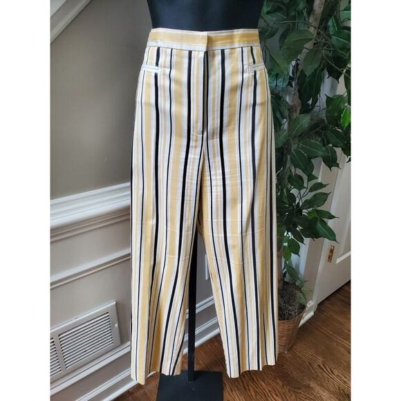 Sport Collection Striped Long Sleeve Collared Shirt & Pant 2 Piece Suit Size M - Picture 2 of 12